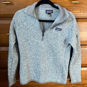 Patagonia Gray Fleece Pullover